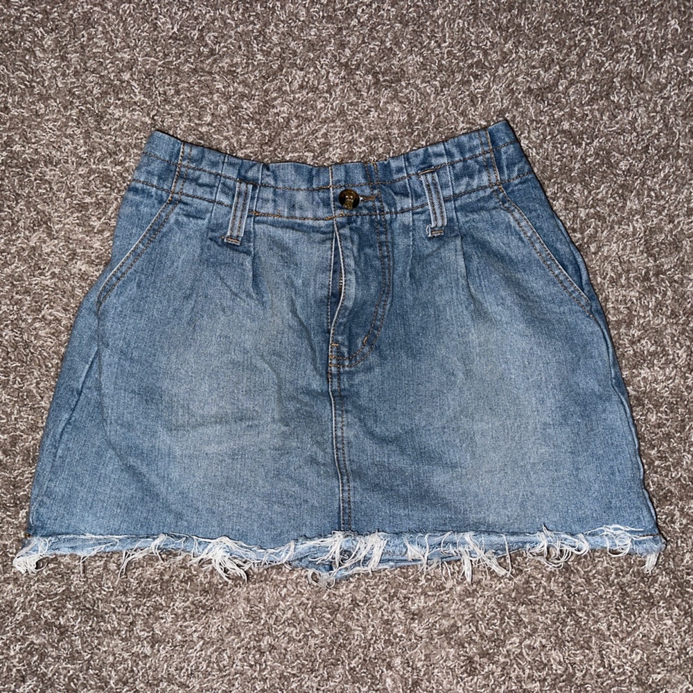 Dillards Jean Skirt with Belt